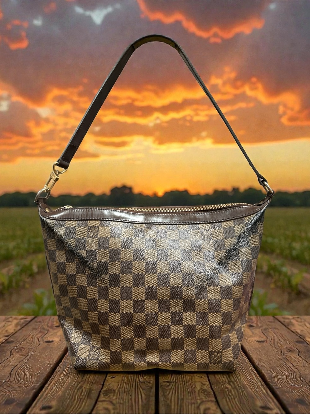 Louis Vuitton Illovo MM Shoulder Bag
